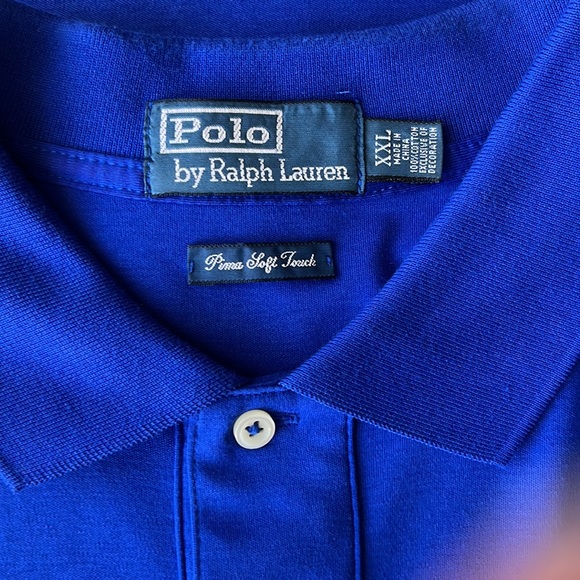 Polo Ralph Lauren Custom Slim-Fit Cotton Mesh Polo 3XL - Picture 2 of 7